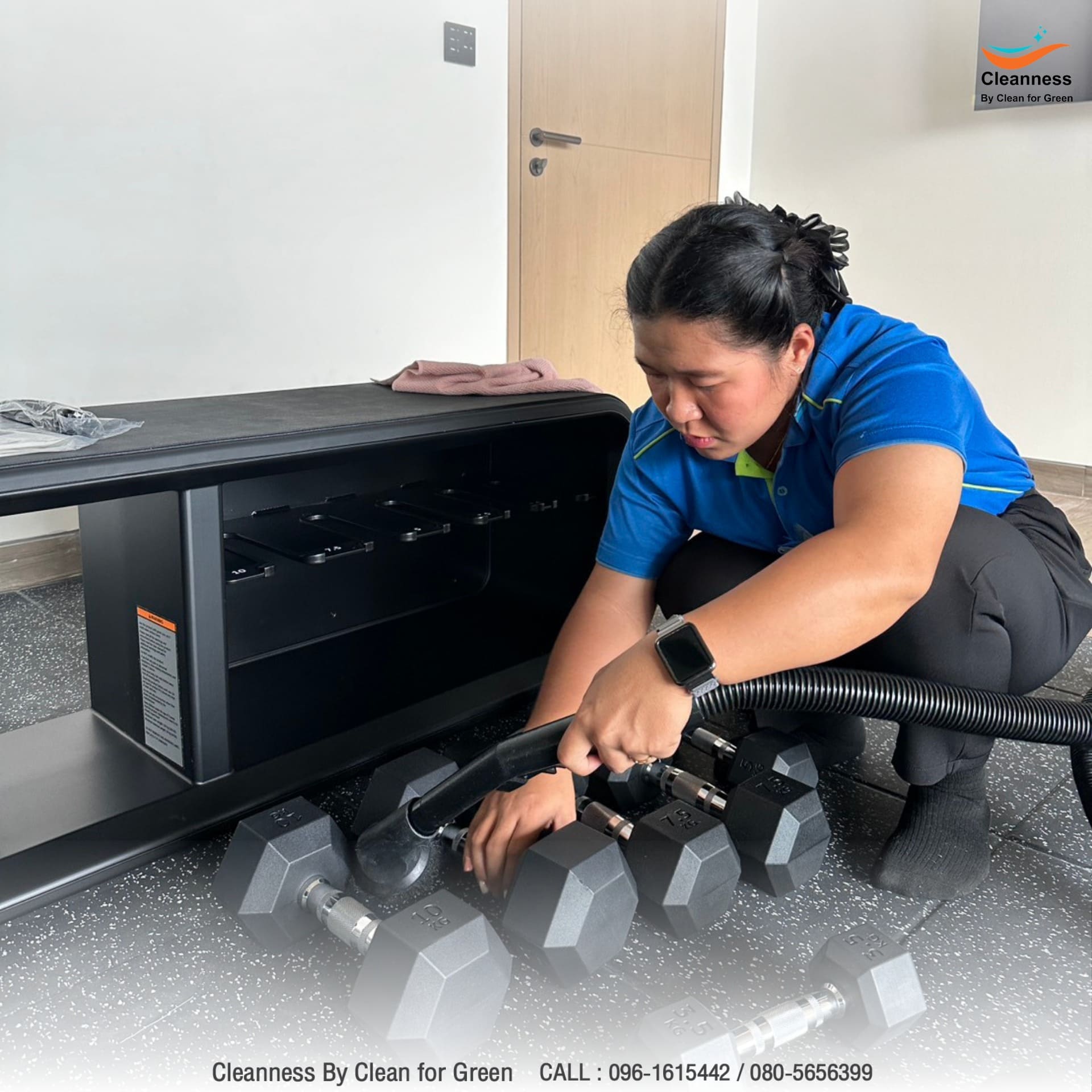 ทำความสะอาดฟิตเนส 3