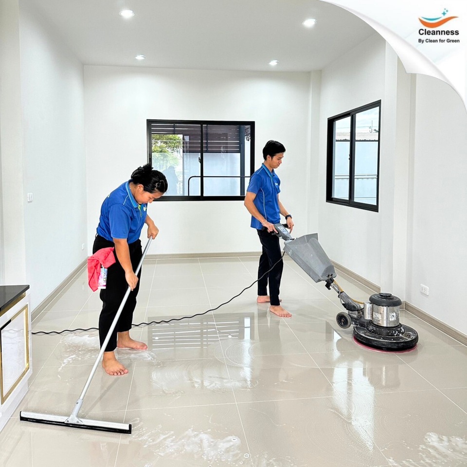 ตัวอย่างบริการทำความสะอาดทั่วไปในพื้นที่พักอาศัย